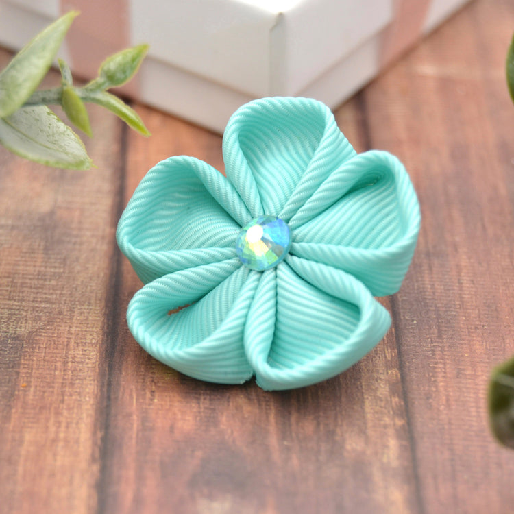 Knopflochblüte "Light Seafoam" handgemachte Ansteckblüten für Herren von Moonbirds